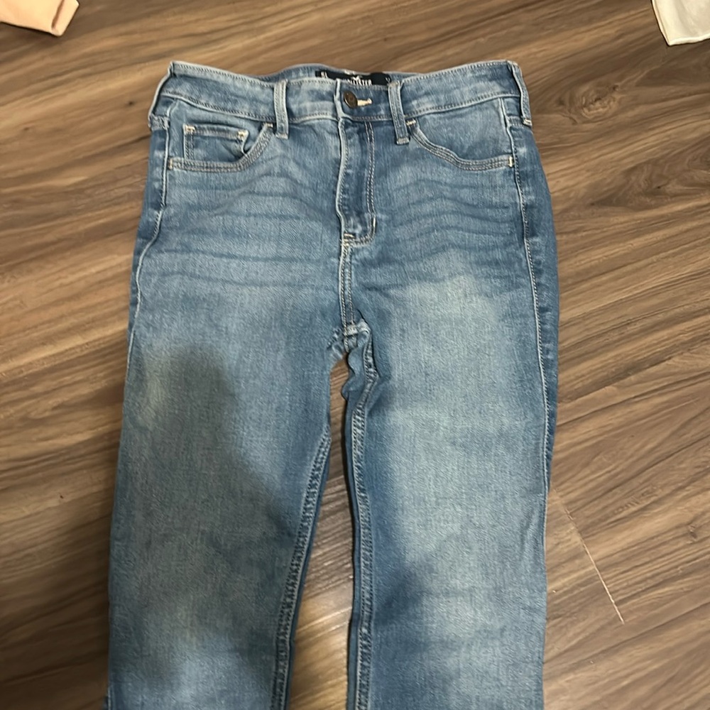 Hollister high rise super skinny size 5